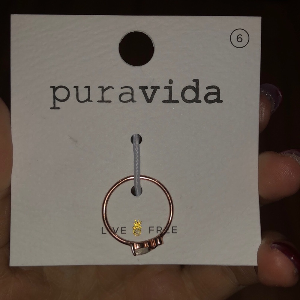pura vida pear ring